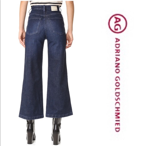 AG The Yvette High Rise Wide Leg Ankle Jeans - Picture 4 of 6